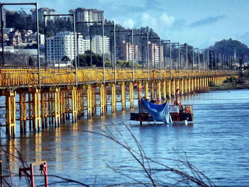 Avanzan estudios de ingeniería del nuevo puente ferroviario Biobío en Chile