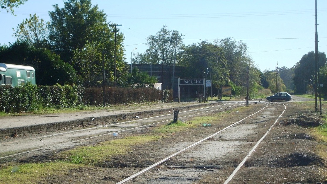 La vuelta del tren: La semana pasada se inspeccionaron las vías ferroviarias para su uso