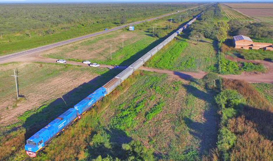 Nación destacó récord de vagones cargados en puertos de Rosario