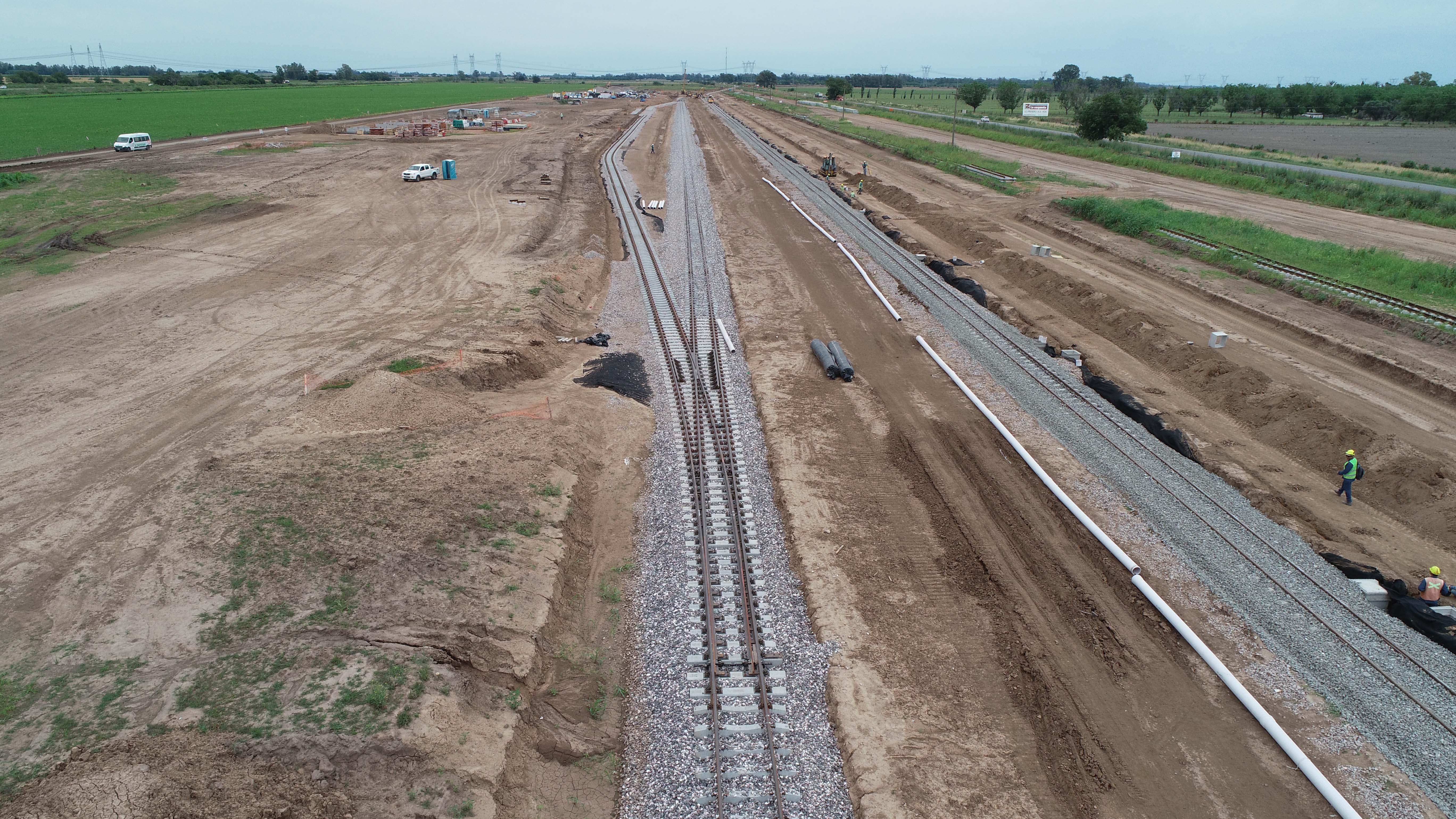 Nuevas obras buscan mayor seguridad en el Belgrano Cargas