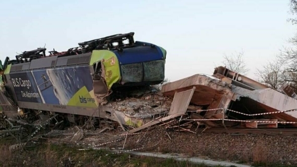 La línea del valle del Rin se reabre después de un accidente fatal