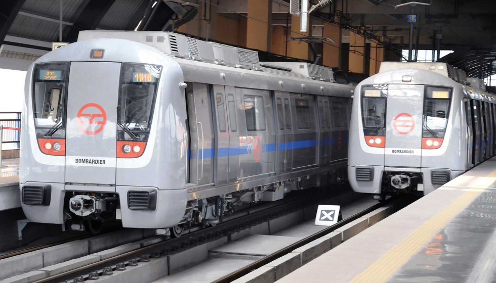 Bombardier suministrará 40 vagones a Metro de Delhi