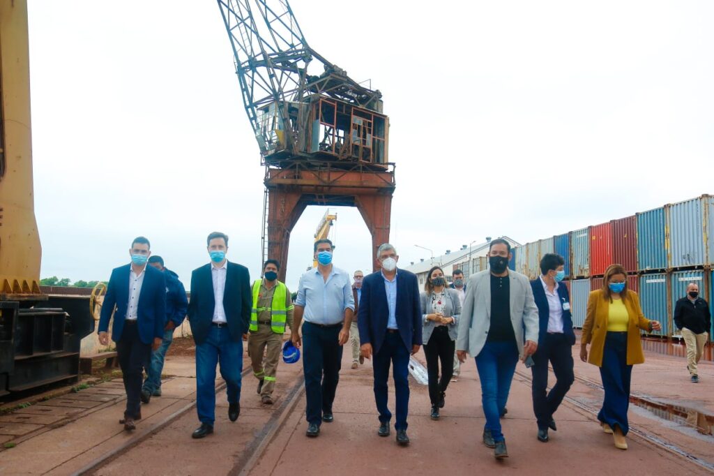Autoridades de AGP se reunieron con Jorge Capitanich