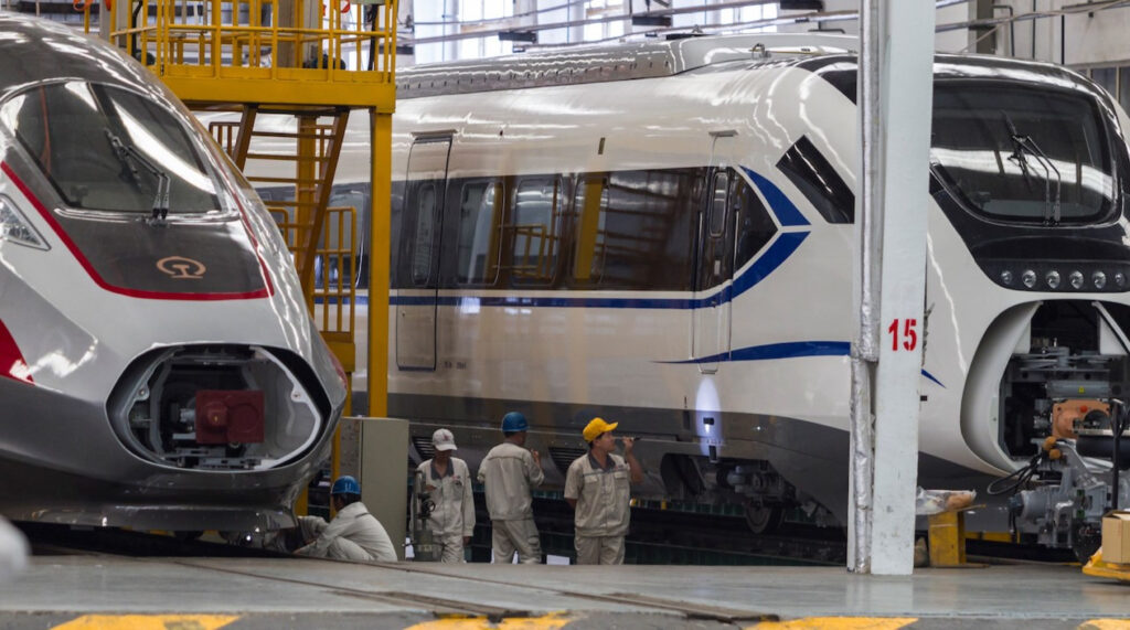 La china CRRC planea que su planta de trenes para Latinoamérica esté en México