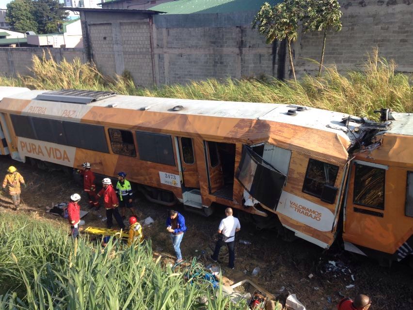 Costa Rica: Choque de trenes deja 245 heridos