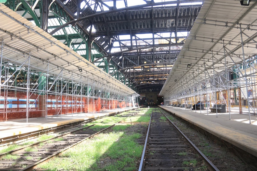Avanzan las obras en los techos de Constitución