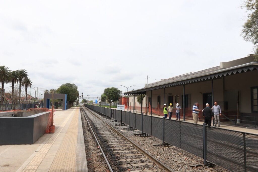 Avanza la renovación de la estación General Rodríguez