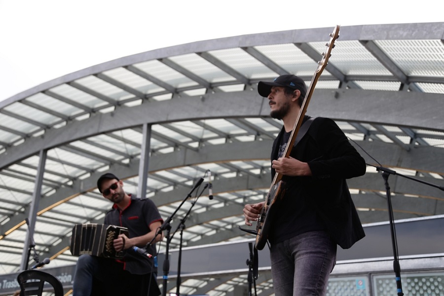El Subte celebró sus 104 años con un festival de música al aire libre