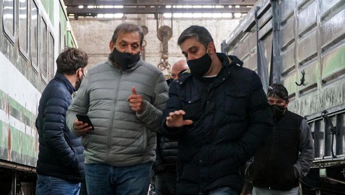 Contreras: “La COOTTAJ está reparando los vagones para un museo ferroviario itinerante”