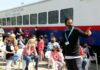 El tren museo itinerante en Chivilcoy
