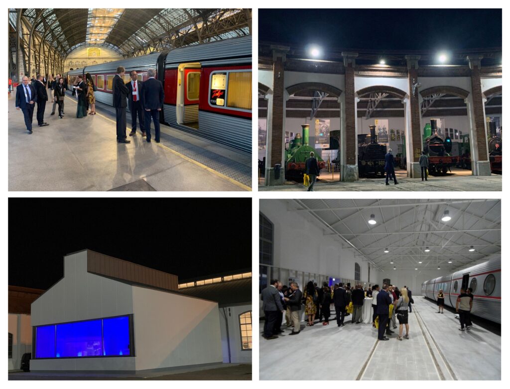 El Museo del Ferrocarril de Cataluña, primer escenario de la cumbre europea de viajeros por ferrocarril que preside Renfe