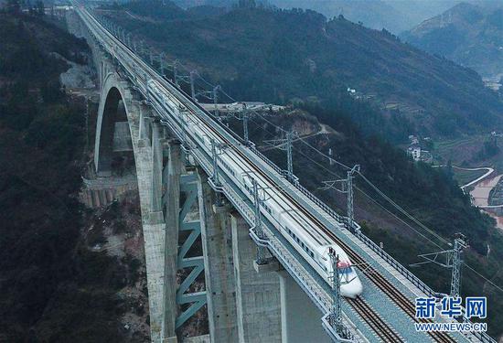 ¿Alguna vez te has preguntado por qué China construye vías ferroviarias de alta velocidad sobre puentes?