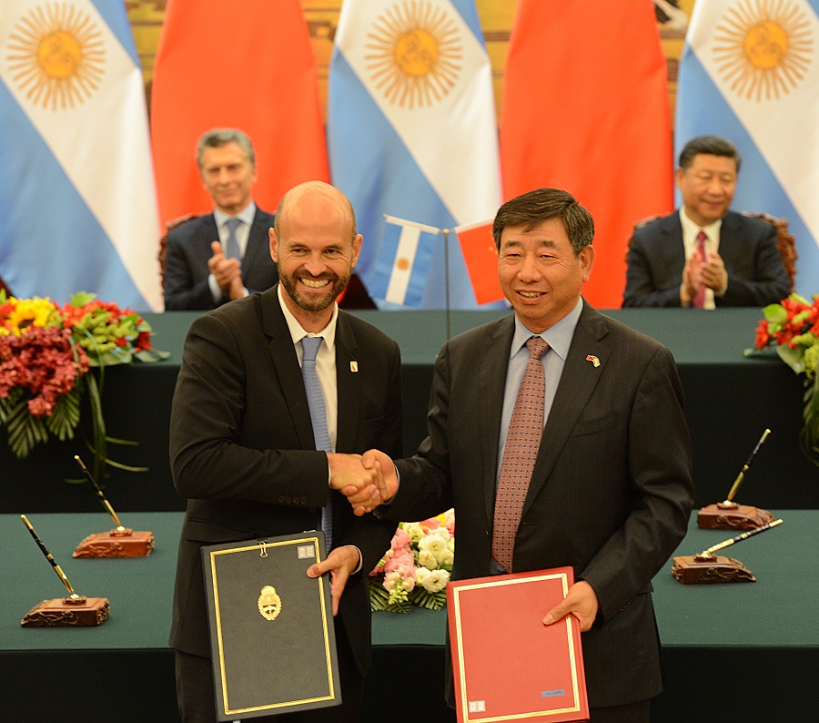 EL GOBIERNO DE LA NACIÓN SELLÓ UN ACUERDO PARA LA RENOVACIÓN DEL FFCC SAN MARTÍN DE CARGAS