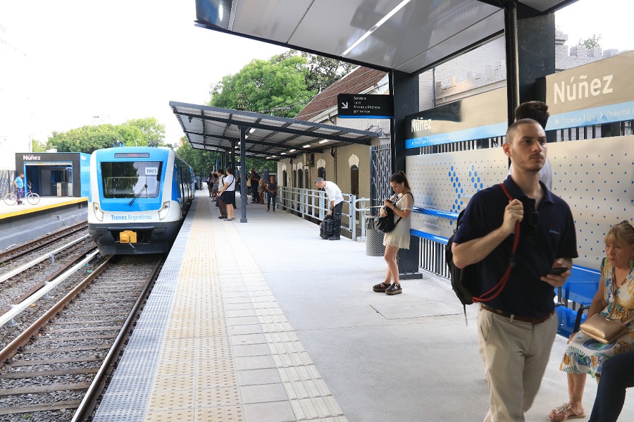 Tren Mitre: Núñez ya tiene su estación renovada