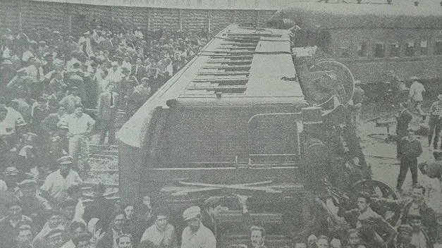 La tragedia del tren obrero en Puerto Galván