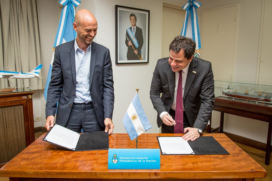 NACION FIRMÓ CONTRATO POR 2800 MILLONES DE PESOS PARA MEJORAS EN EL TREN ROCA