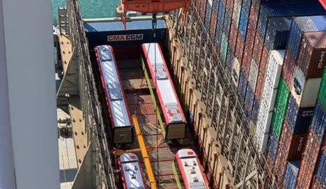 Alstom pone en marcha una logística excepcional para entregar sus metros para la Línea 3 del metro de Hanoi