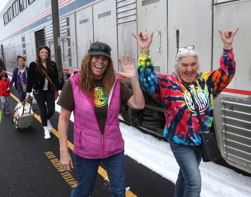 Estados Unidos: Varados por 36 horas en un tren
