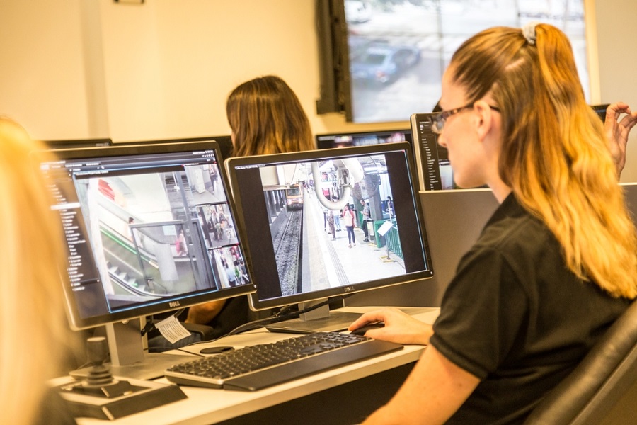 Las cámaras de seguridad son supervisadas las 24 hs desde los centros de monitoreo de Chacarita e Independencia
