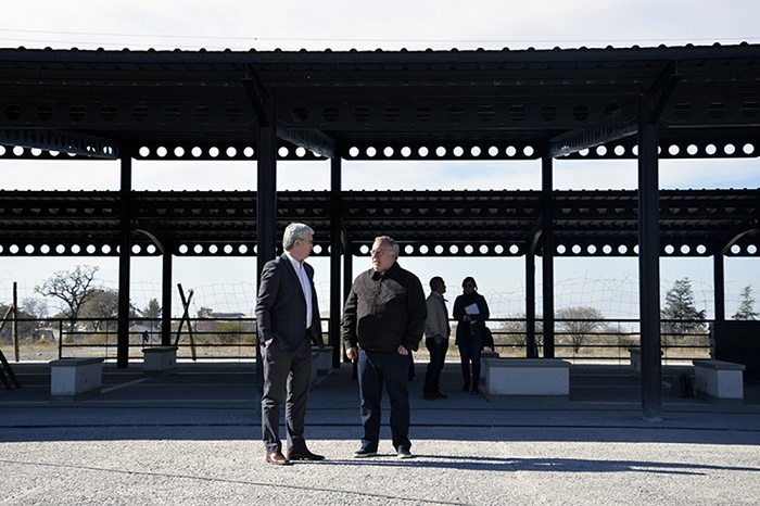La puesta en valor de la estación de tren de Campo Quijano en Salta registra 80% de avance
