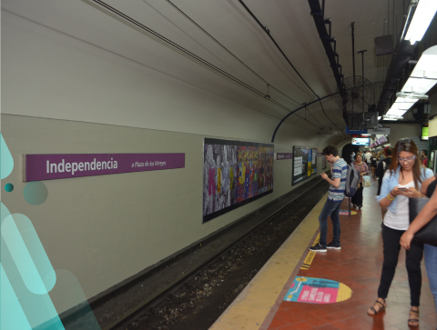 Avanzan las obras de mejora en la Línea E