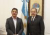 Marinucci mantuvo una importante reunión con el embajador Argentino en España y con el presidente de RENFE