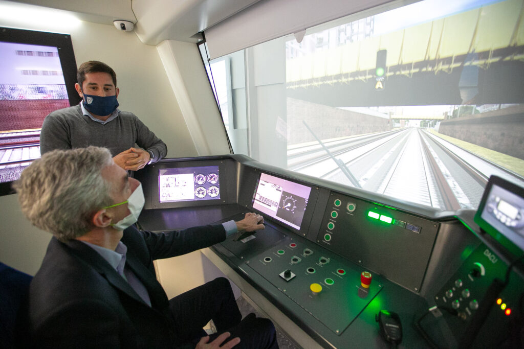 La formación ferroviaria tiene continuidad en la plataforma virtual de trenes argentinos capital humano