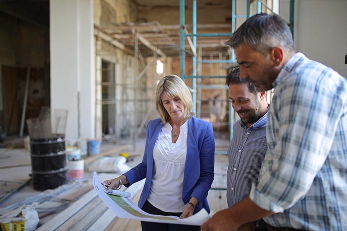 Estación Belgrano: a buen ritmo, se pone en valor la planta alta del ala oeste
