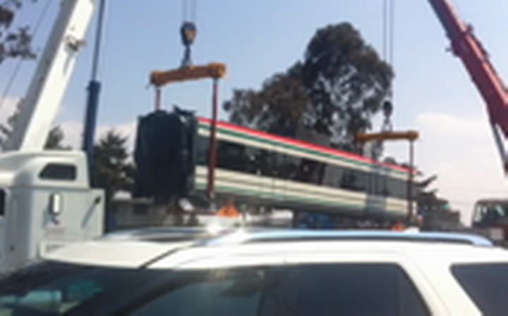 México: Llegan más vagones del Tren Interurbano