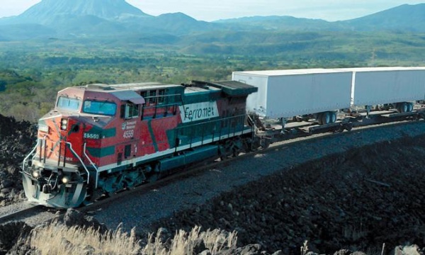 México: Robos de carga en ferrocarril descienden en México