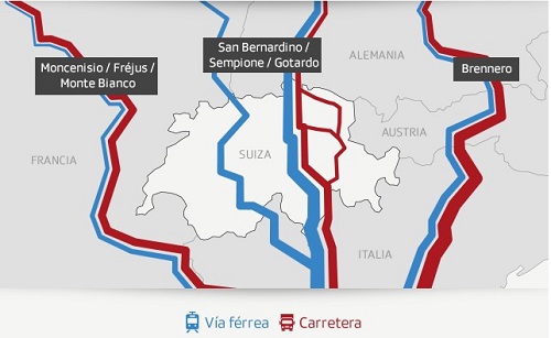 Suiza: Demasiados camiones en los Alpes todavía