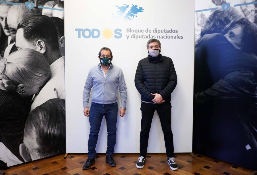 La recuperación del sistema ferroviario, tema de agenda para Máximo Kichner