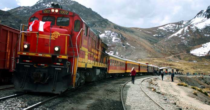 Perú: Tren turístico Lima-Huancayo operará con normalidad en Semana Santa