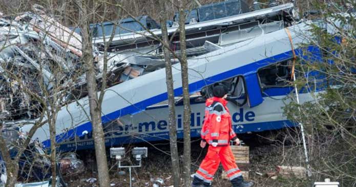 Error humano causó de accidente de tren en Alemania