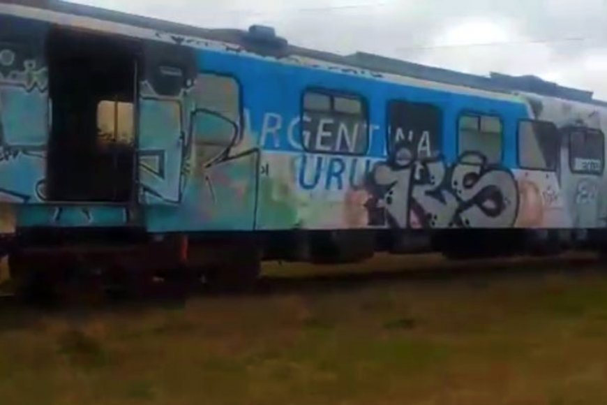 El “Tren de los Pueblos Libres”, en ruinas