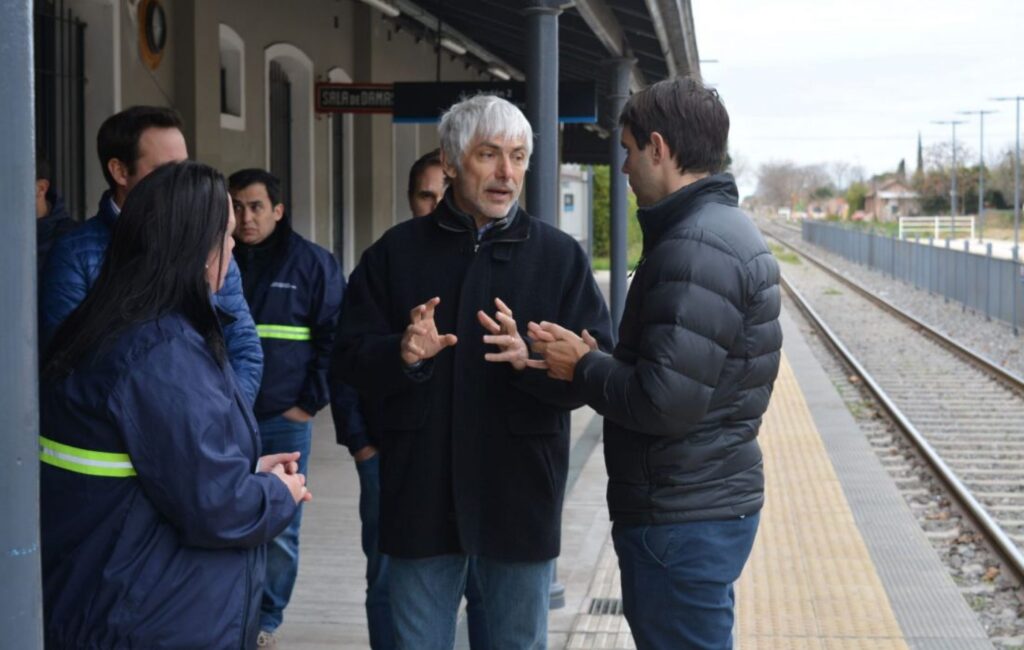 Passaglia realiza gestiones para el acceso ferroviario al Puerto San Nicolás