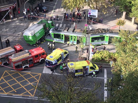 España: Cae la siniestralidad del tranvía de Bilbao