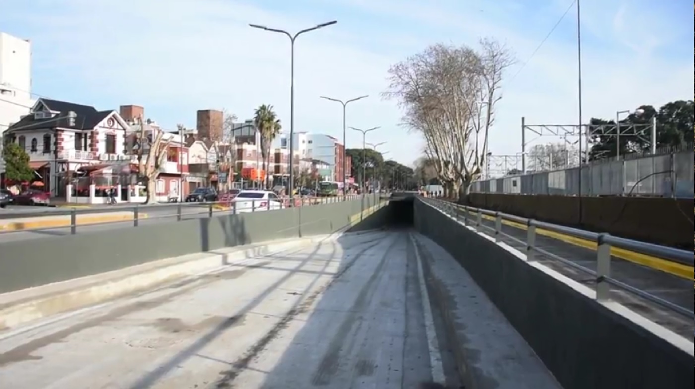 UN NUEVO PASO BAJO NIVEL EN EL CONURBANO BONAERENSE