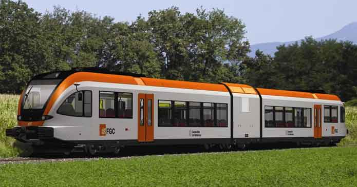 España: Entran en servicio los nuevos trenes de la línea Lleida-La Poba