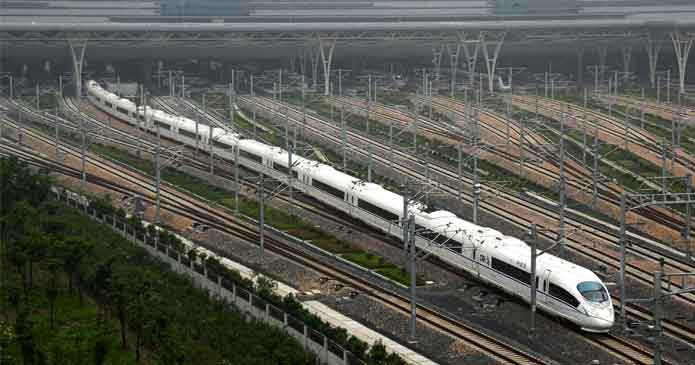 China: Ferrocarril de alta velocidad Beijing-Shanghai recauda 982 mdd en 2015