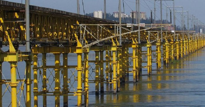 Chile: Gobierno asegura que puente ferroviario del Bio Bio está en perfectas condiciones