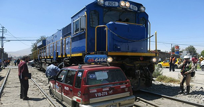 Perú: Plantean reubicar la línea férrea de Arequipa