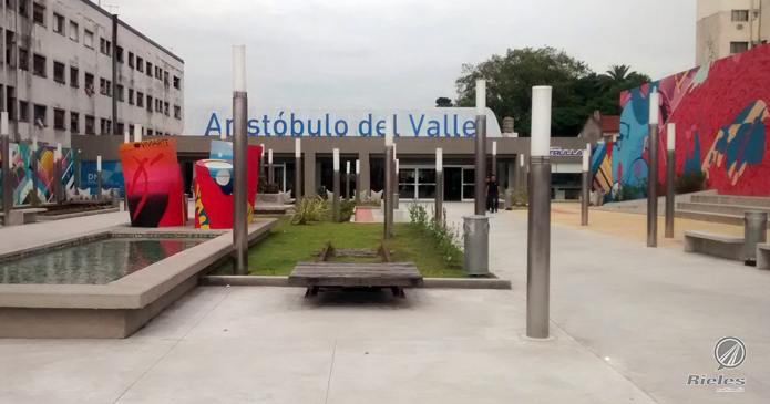 Se inauguró la remodelación de la estación Aristóbulo del Valle