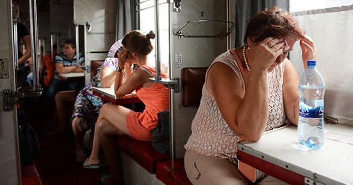 Cómo sobrevivir en un tren ruso