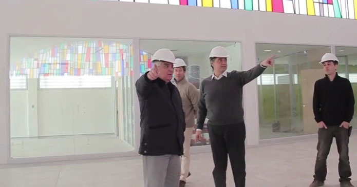 Jorge Macri visitó las obras de puesta en valor de Aristóbulo del Valle