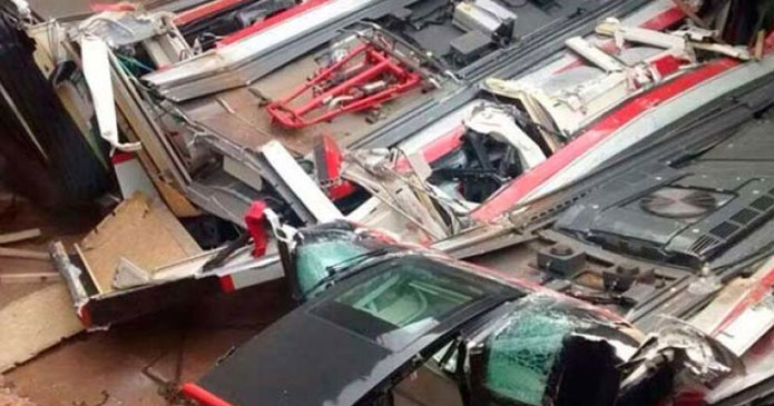 Moderno tren del Metro destruido: fabricación de nuevos vagones se demoraría 10 meses (Chile)