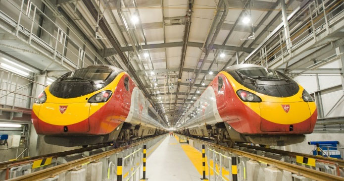 Concluida la renovación de los Pendolino de Virgin, en el Reino Unido