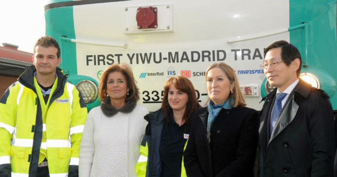 El tren de la ruta de la seda entre España y China es un absoluto fracaso comercial