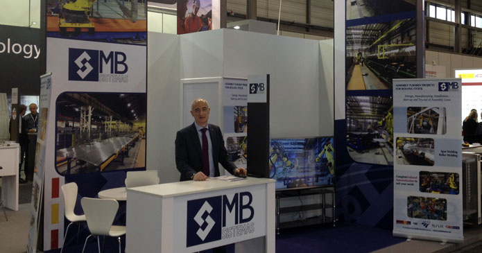 Europa confía en los avances de MB SISTEMAS para la fabricación automática de carrocería de trenes