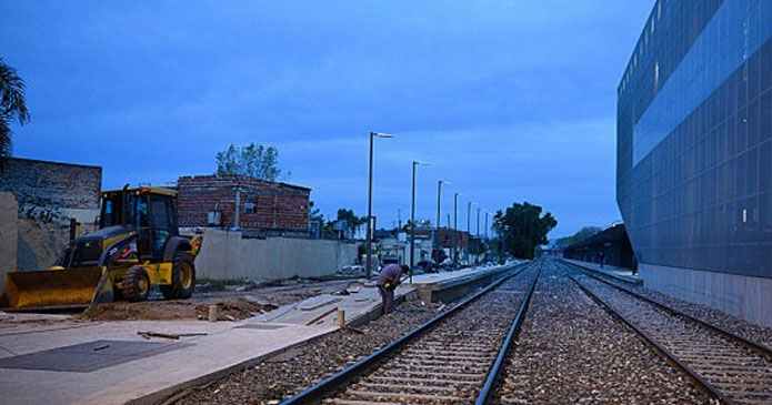 Comenzaron las obras para que el tren llegue hasta Rosario Norte